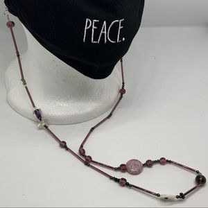 Mask lanyard and necklace